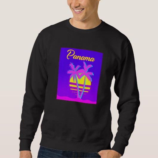 Sweatshirt Panama Travel Summer Vacation Beach (Devant)