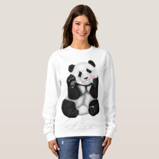 Sweatshirt Panda (Devant entier)