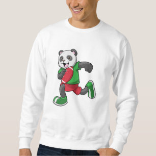 Sweatshirt Panda au football avec équipement