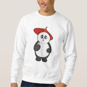 Sweatshirt Panda avec parapluie