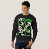 Sweatshirt Panda Bambou (Devant entier)