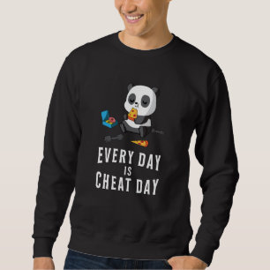 Sweatshirt Panda Bear Pandas Cute Animal Paw Funny Gidei