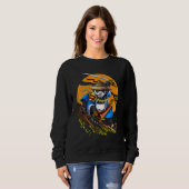 Sweatshirt Panda Bear Samurai Warrior Ninja Animal Kids Boys (Devant entier)