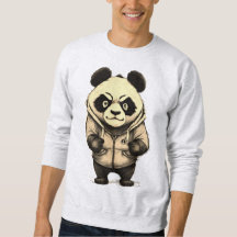 Panda en colère Cute animal design