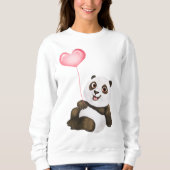 Sweatshirt Panda Love (Devant)