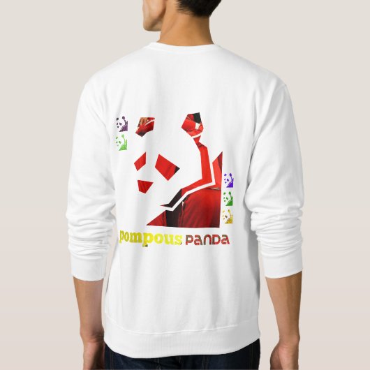 Sweatshirt panda pmpous (Dos)