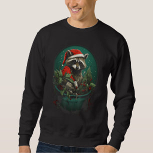 Sweatshirt Panda poubelle Tee - shirts graphiques de Noël pou