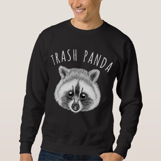 Sweatshirt Panda Raccoon (Devant)