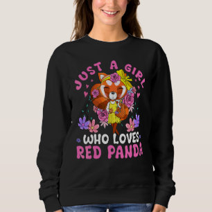 Sweatshirt Panda roux Citation de Panda roux pour les fil