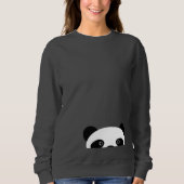 Sweatshirt Panda semi-transparent (Devant)