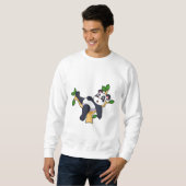 Sweatshirt Panda sur arbre (Devant entier)