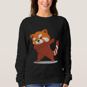 Sweatshirt Panda tamponnant - Kawaii mignon tamponnant le