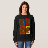 Sweatshirt Pangolin Vintage (Devant entier)