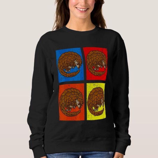 Sweatshirt Pangolin Vintage (Devant)