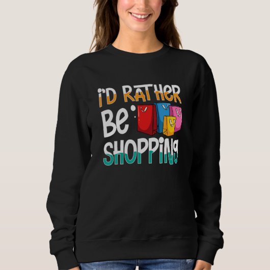Sweatshirt Panier Citations Shopper Blagues 1 (Devant)