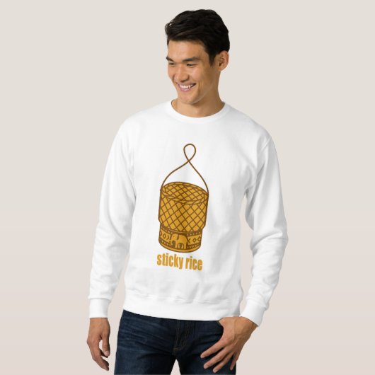 Sweatshirt panier de riz (Devant entier)