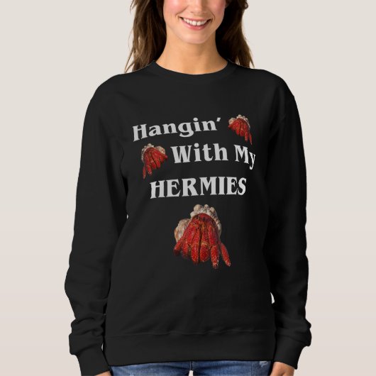 Sweatshirt Panser avec mes Hermies Hermit Crab (Devant)