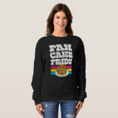 Sweatshirt Pansexual Pancake Pride Pan Cake Pride Pansexual P (Devant entier)