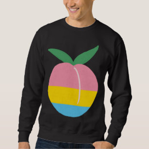 Sweatshirt Pansexual Peach LGBTQ Pride drapeau Cottagecore Ka