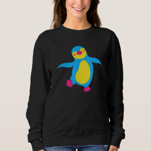 Sweatshirt Pansexual Pride Penguin Lgbt Pan Drapeau Pansexual