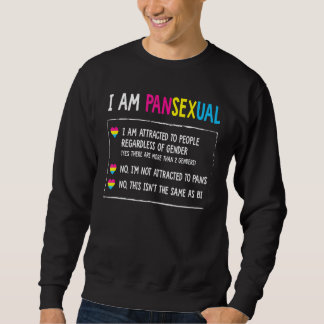 Sweatshirt Pansexuel Définition Lgbtq Queer Pan Omnisexuel P