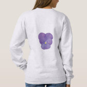 Sweatshirt Pansy long manches (Dos)
