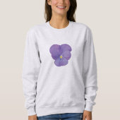 Sweatshirt Pansy long manches (Devant)