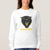 Sweatshirt Panthère d'horreur noire (Devant)