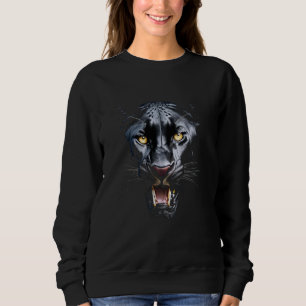 Sweatshirt Panthère noire dans la jungle