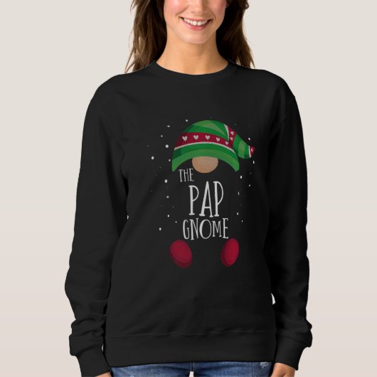 Sweatshirt Pap Gnome Family Matching Christmas Pajamas (Devant)