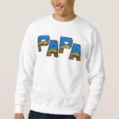 SWEATSHIRT PAPA. (Devant)