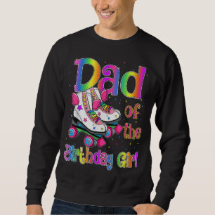 Sweatshirt Papa Anniversaire Rolling Patinage Famille Anniver
