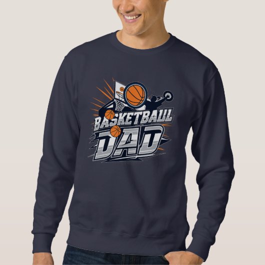 Sweatshirt Papa Basket (Devant)