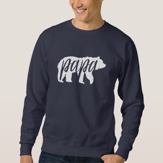 Sweatshirt Papa Bear (Devant)