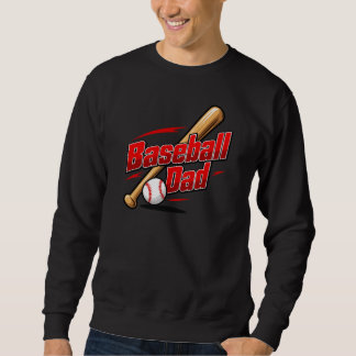 Sweatshirt papa de baseball