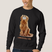 Sweatshirt Papa de Labradoodle (Devant)