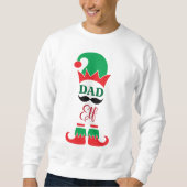 Sweatshirt Papa Elf | Noël drôle (Devant)