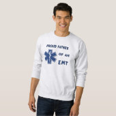 Sweatshirt Papa fier d'un EMT (Devant entier)