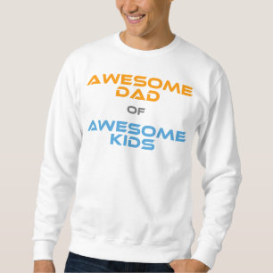 Sweatshirt Papa Génial d'Enfants Géniaux