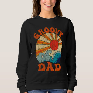 Sweatshirt Papa Groovy Homme Esthétique Nostalgique Années 70