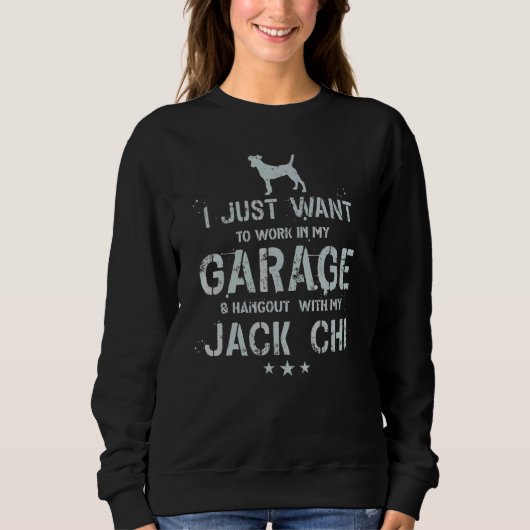 Sweatshirt Papa Jack Chi Garage Hommes Suspendus (Devant)