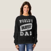Sweatshirt Papa le plus malade du monde (Devant entier)