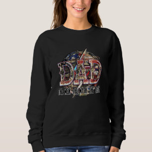 Sweatshirt Papa Les Hommes Le Mythe La Légende Fête des pères