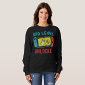 Sweatshirt Papa Level Unlocked (Devant entier)