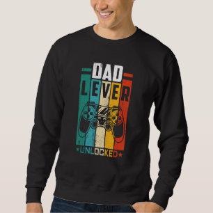 Sweatshirt Papa Level Unlocked