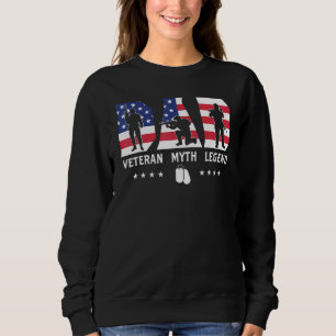 Sweatshirt Papa L'Homme Le Mythe La Légende Us Da