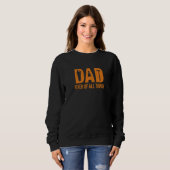 Sweatshirt Papa menuisier Travail du bois Menuisiers Menuiser (Devant entier)