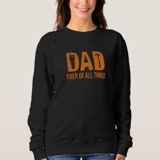 Sweatshirt Papa menuisier Travail du bois Menuisiers Menuiser