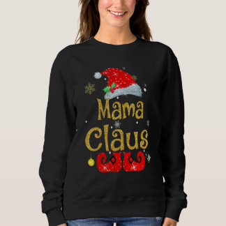 Sweatshirt Papa Noël Maman Claus Noël Famille Assortie 1