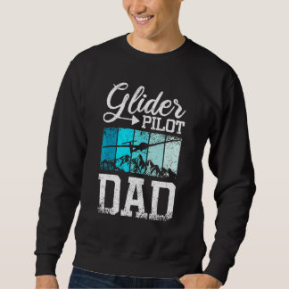 Sweatshirt Papa Pilote de Planeur Homme